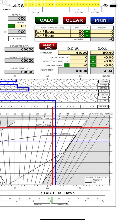 A319 LOADSHEET T&B 144 4z PAX screenshot-4