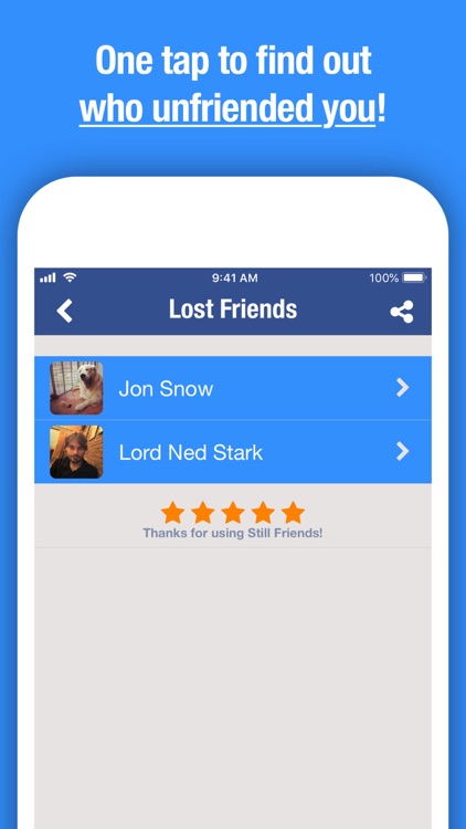 Still Friends - Who Deleted Me