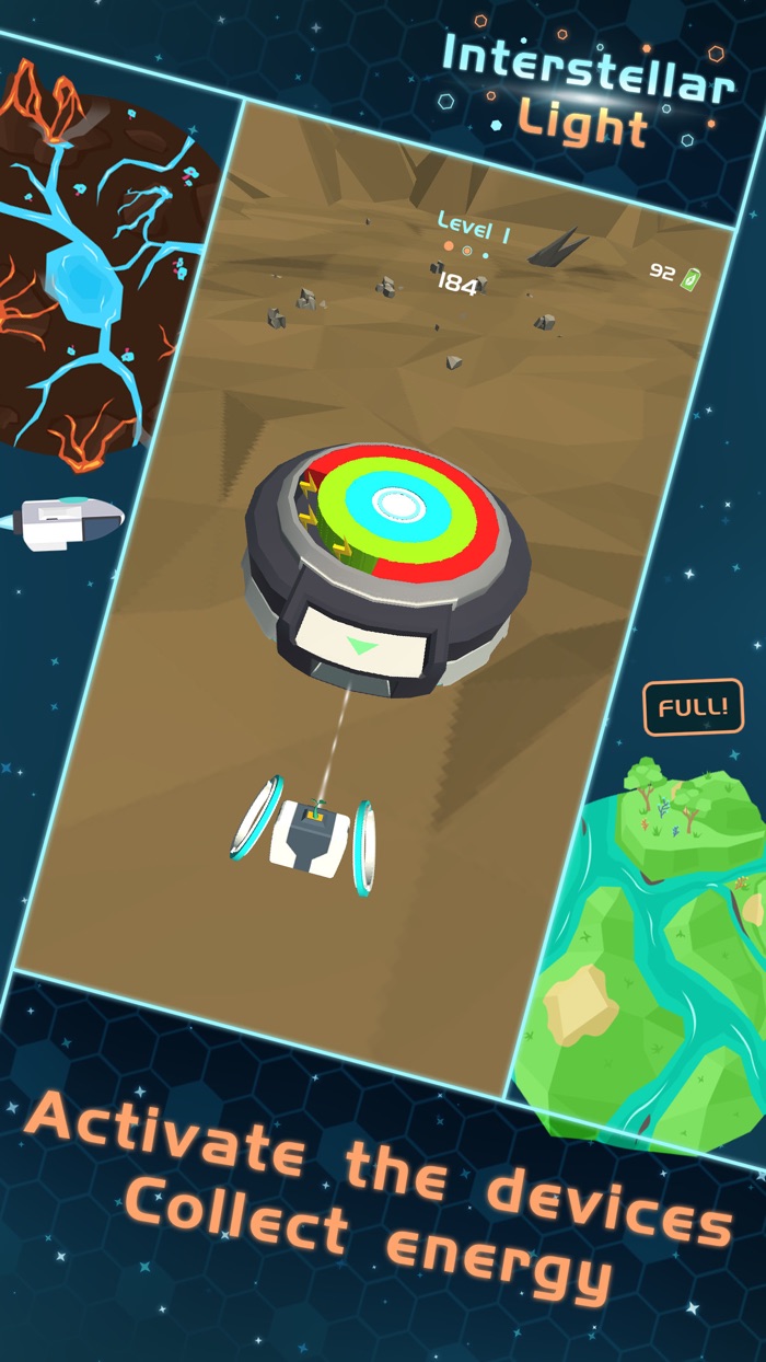 Interstellar Light-Save Planet