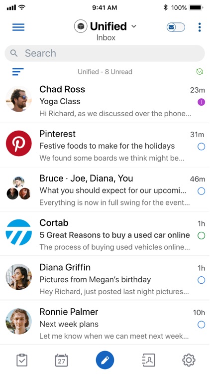 Blue Mail - Email Mailbox