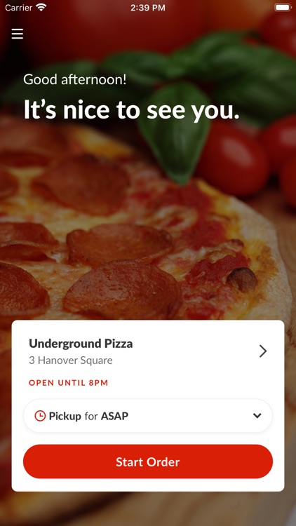 Underground Pizza