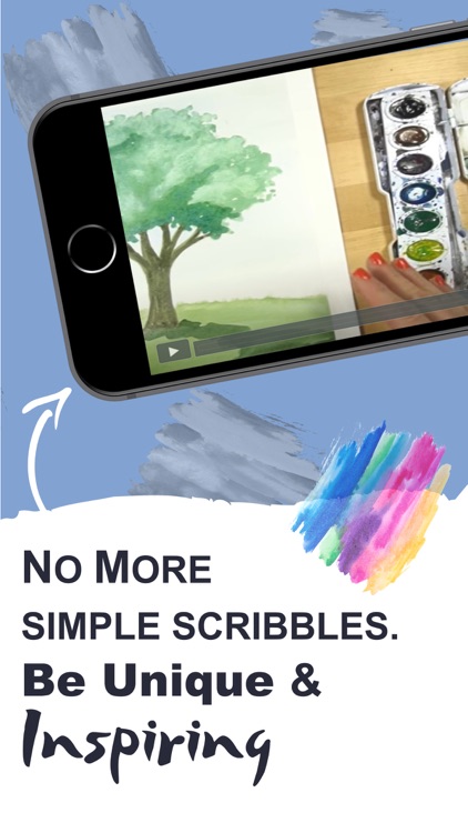 Watercolor Painting Unique Art screenshot-6