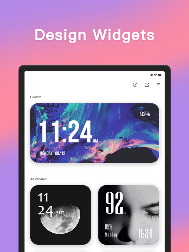 Widgets Maker