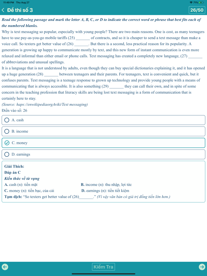 Ôn Thi THPT - Đại Học