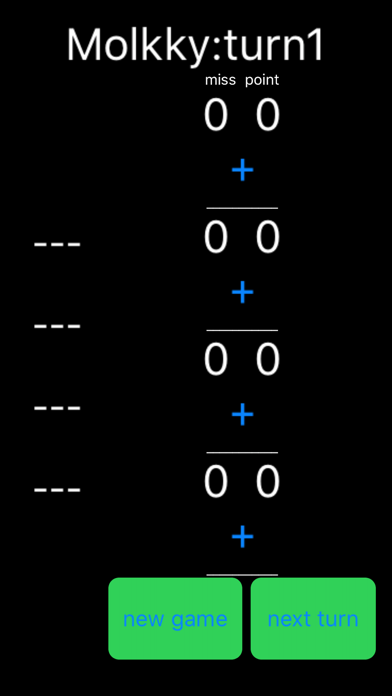 MolkkyScore screenshot1