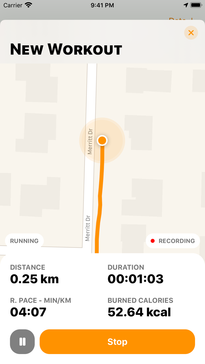 FatBurn Run Fitness Tracker