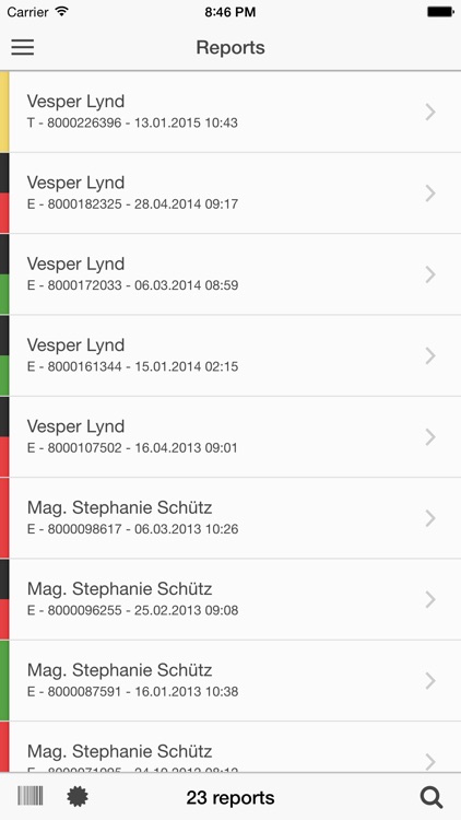 Virologiebefunde UK Freiburg