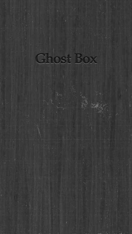 Spirit Communication Box