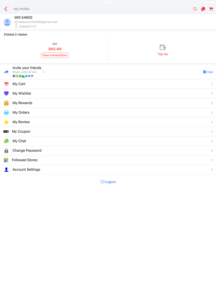 PGMall - Shop Share Earn