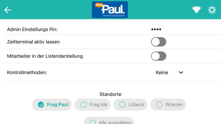 fragPaul - Neue Zeiterfassung