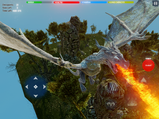 Capture d'écran Fantasy Dragon Simulator 2021