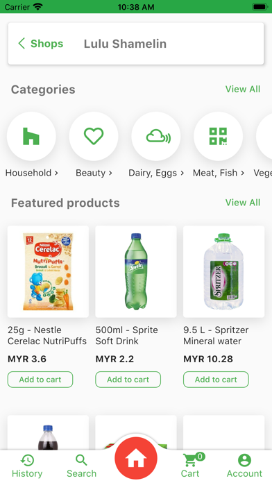 Minimart Grocery Shopping App screenshot 2