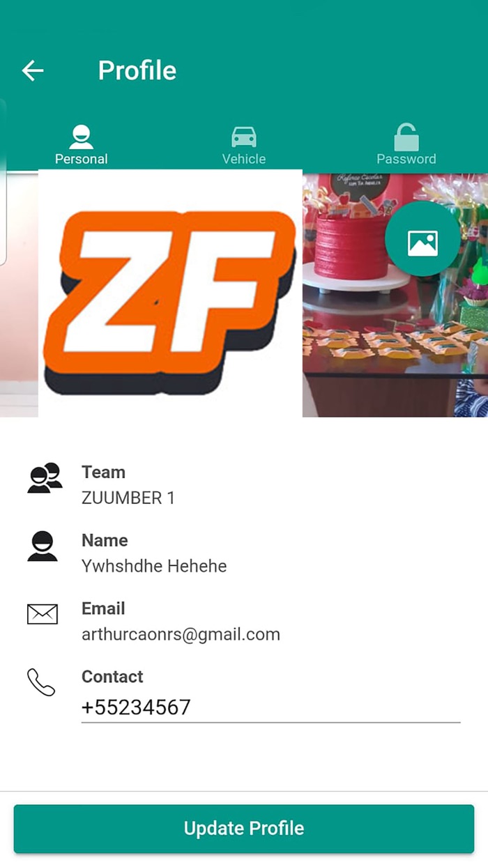 Zuumber Food Entregador