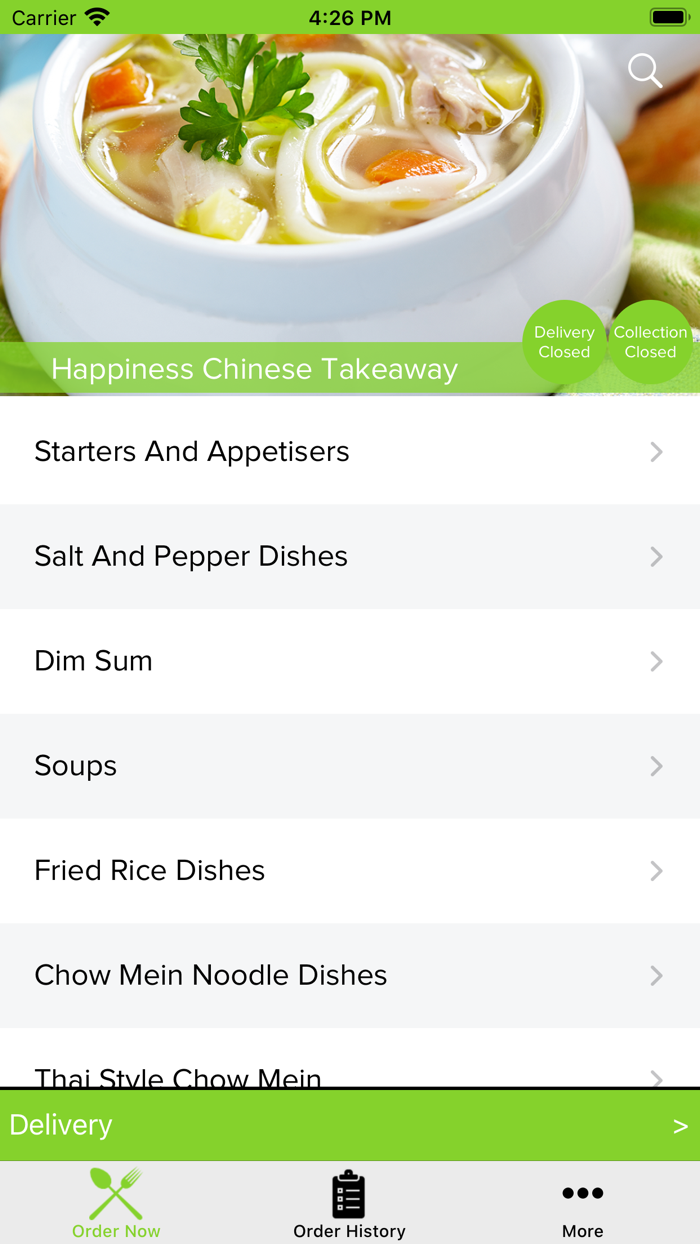 Happiness Chinese Takeaway.