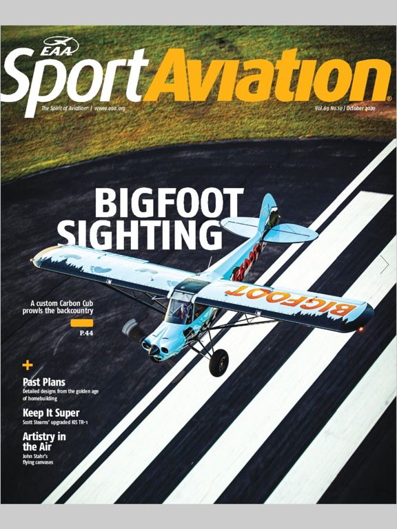 EAA Sport Aviation Magazine screenshot 2