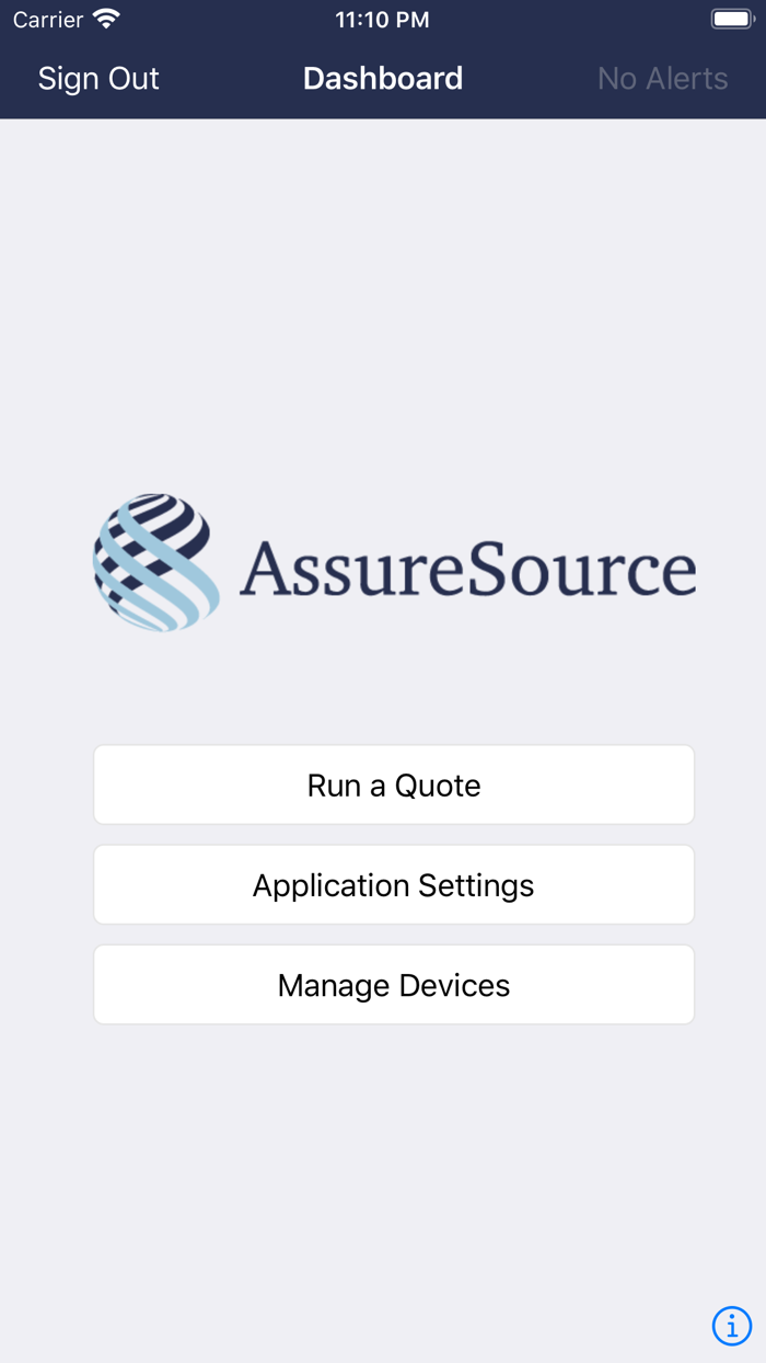 AssureSource Quoting