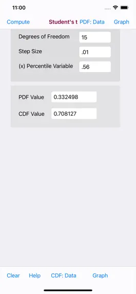 Game screenshot Student's t Probability mod apk