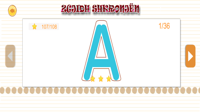 Shkruaj Shkronja - Numra