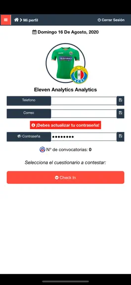 Game screenshot Portal Jugadores Audax hack