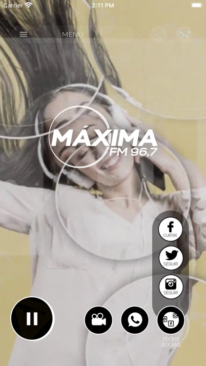 Rádio Máxima 96,7 FM screenshot-3