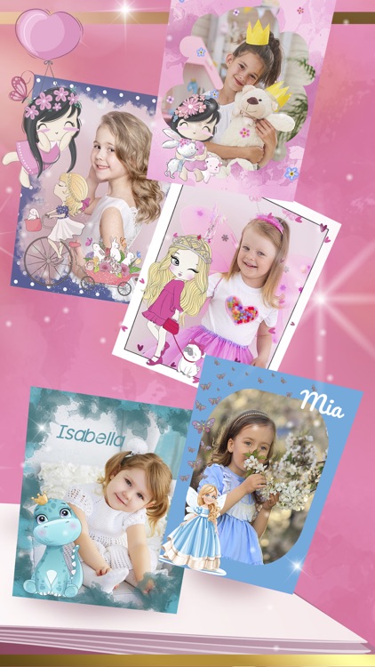 Princess photo frames & album