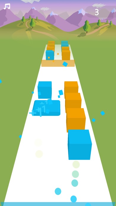Color Smash 3D- Flip Challenge Screenshot on iOS
