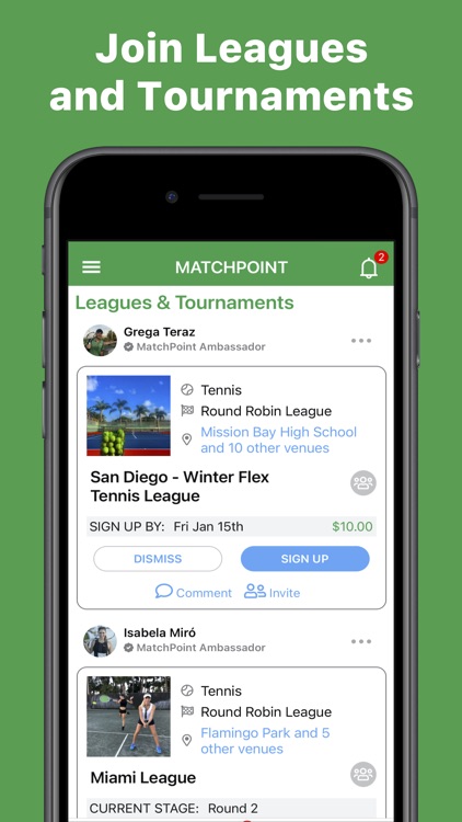 MatchPoint | Play Sports