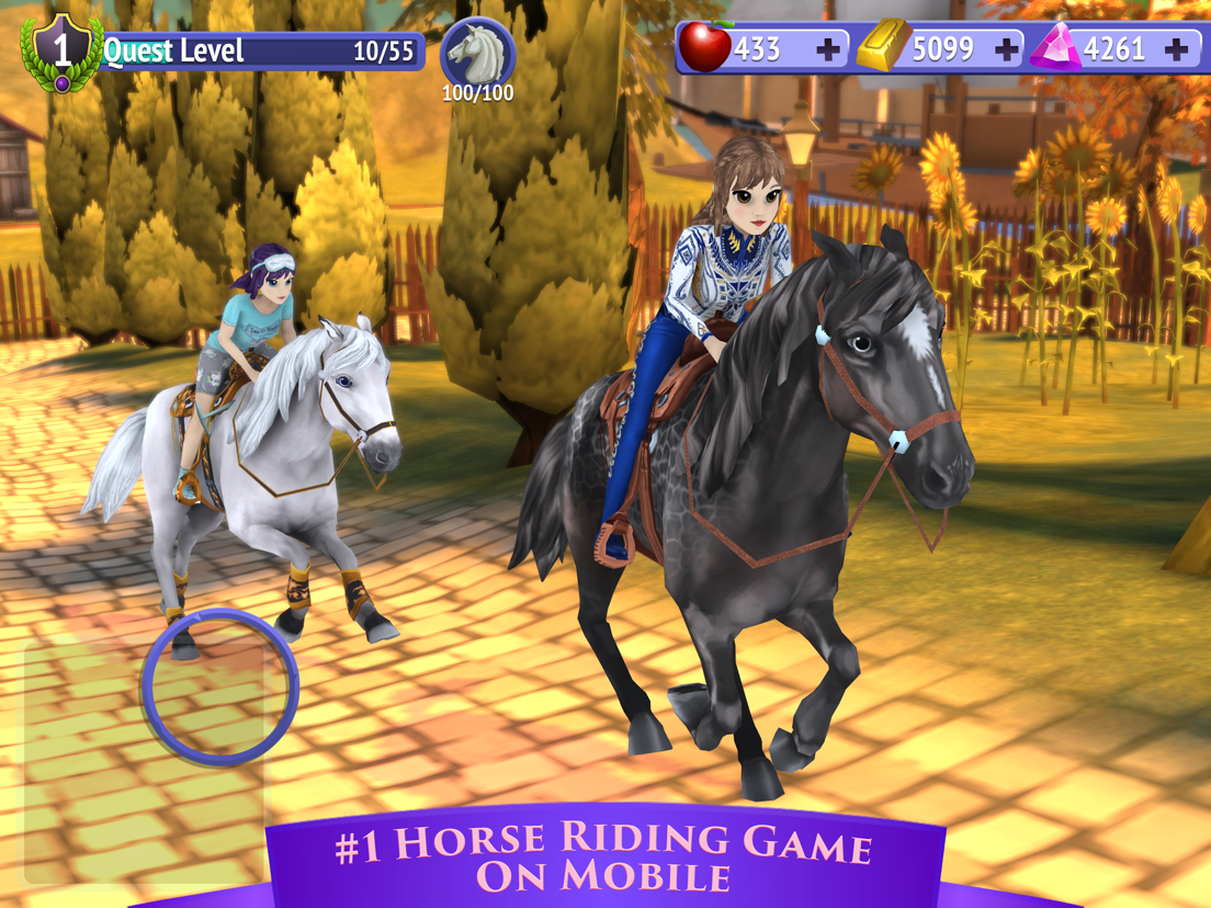 Horse Riding Tales Wild Pony App voor iPhone, iPad en iPod touch