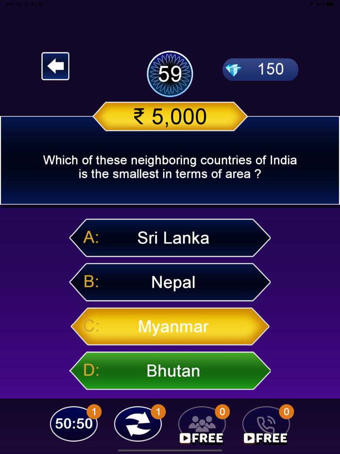 KBC Crorepati Quiz 2020