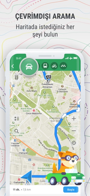 Maps Me Navigasyon Ve Harita App Store Da