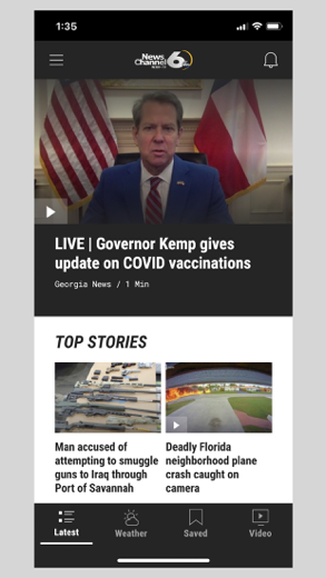 WJBF NewsChannel 6 For IPhone - APP DOWNLOAD