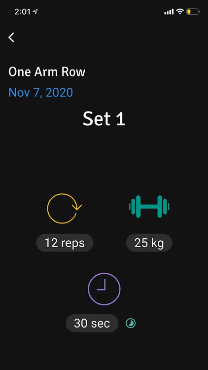 onTrack - Workout Stats