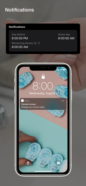 Lensy - Contact Lens Tracker(圖5)-速報App