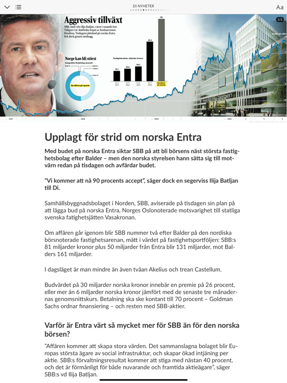 Di e-tidning screenshot 4