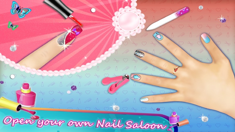 Fashion Nail Art Salon Games