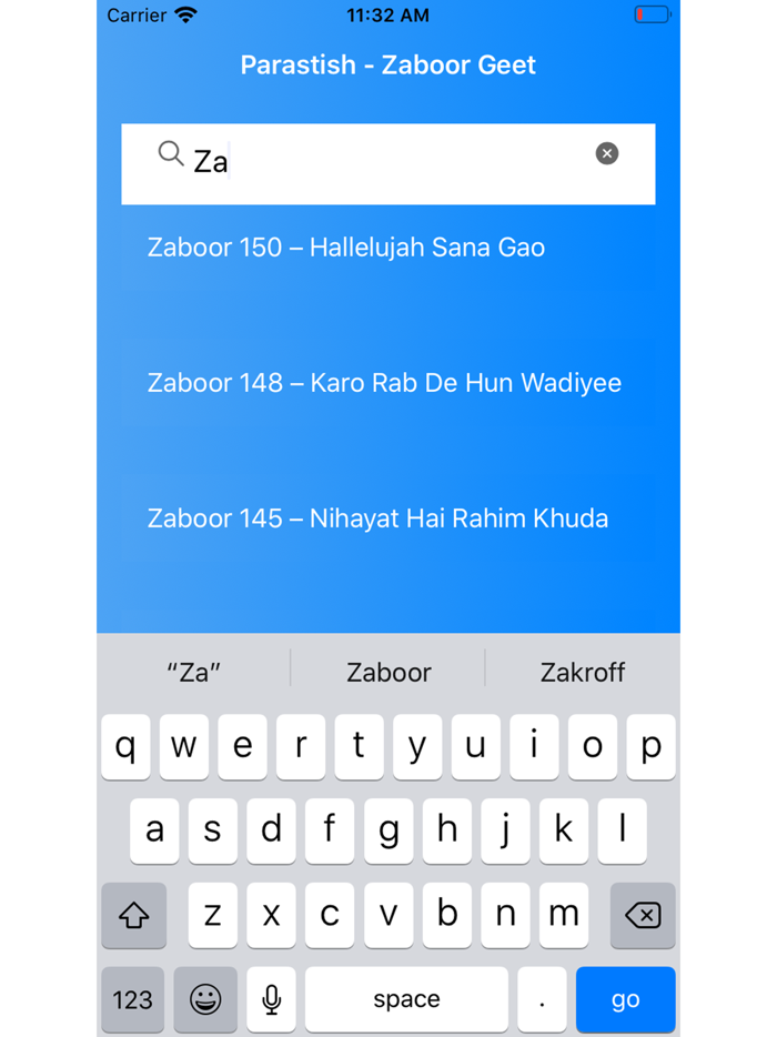 Parastish - Geet Zaboor