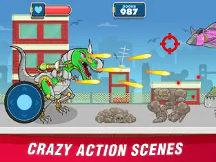 Assemble Dino Robot, game for IOS