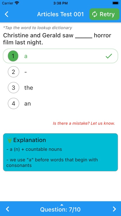 English Grammar & Test screenshot-6