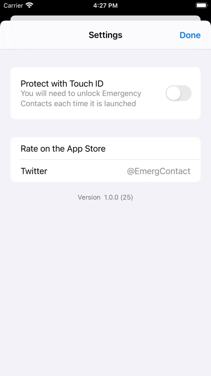 Emergency Contact List screenshot-3