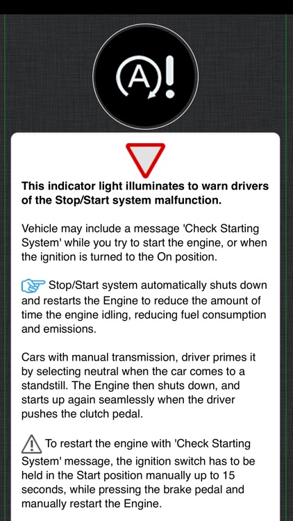 Cadillac Warning Lights Info screenshot-7