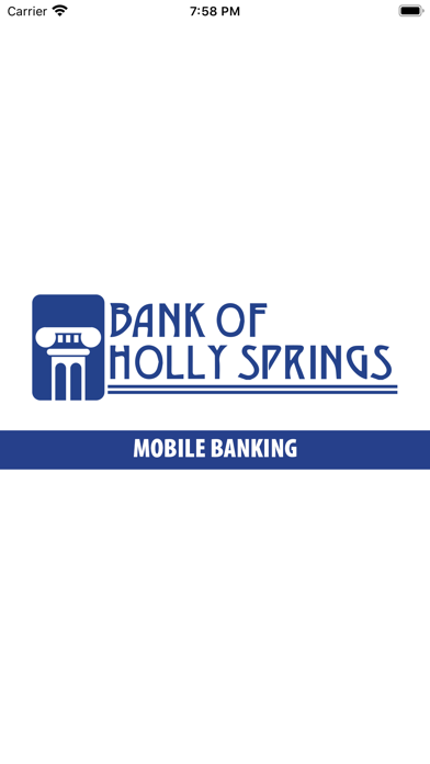 How to cancel & delete Bank of Holly Springs Mobility from iphone & ipad 1