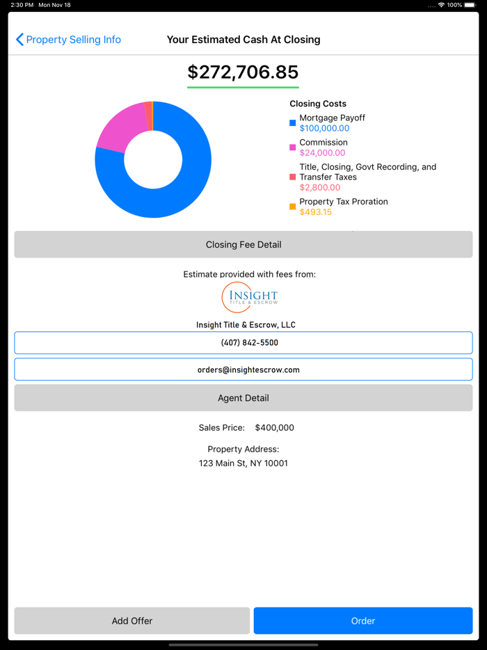 Insight Title  Escrow LLC
