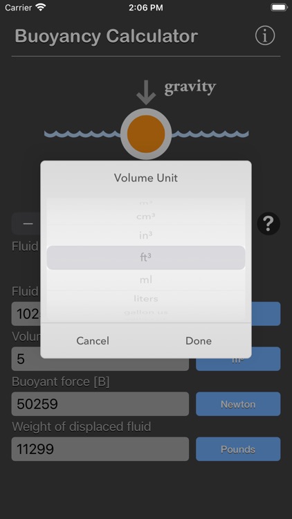 Buoyancy Calculator screenshot-4