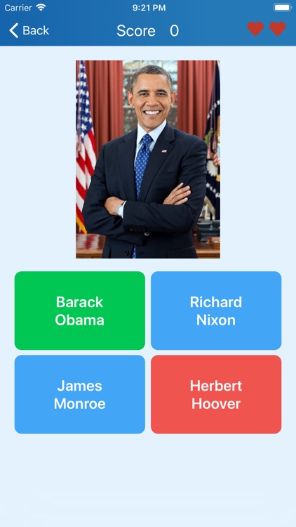 Presidents of the USA - quiz