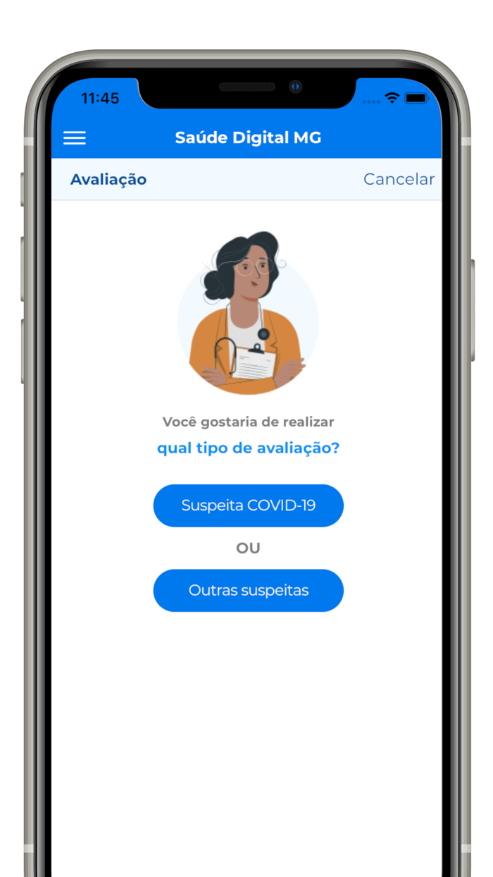 Saúde Digital - MG COVID-19