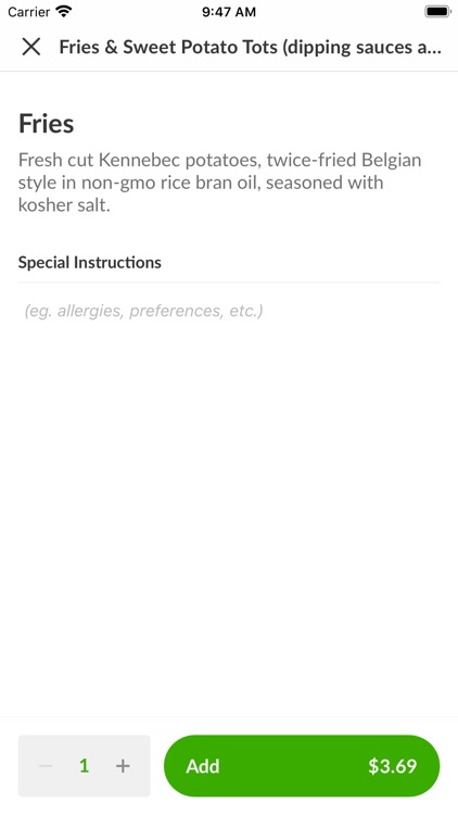 Graze Premium Burgers screenshot-3