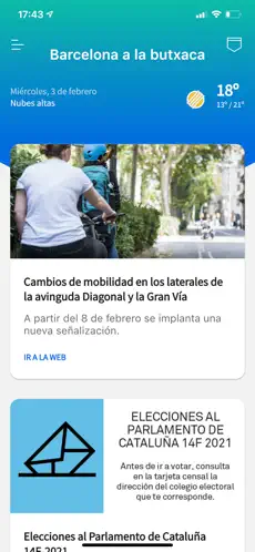 Captura de Pantalla 1 Barcelona a la butxaca iphone