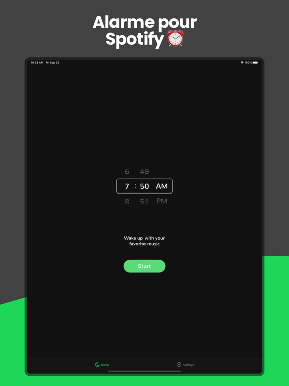 Alarme pour Spotify: Alarmify Alarme pour Spotify: Alarmify