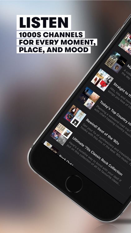 Stingray Music: Discover Songs