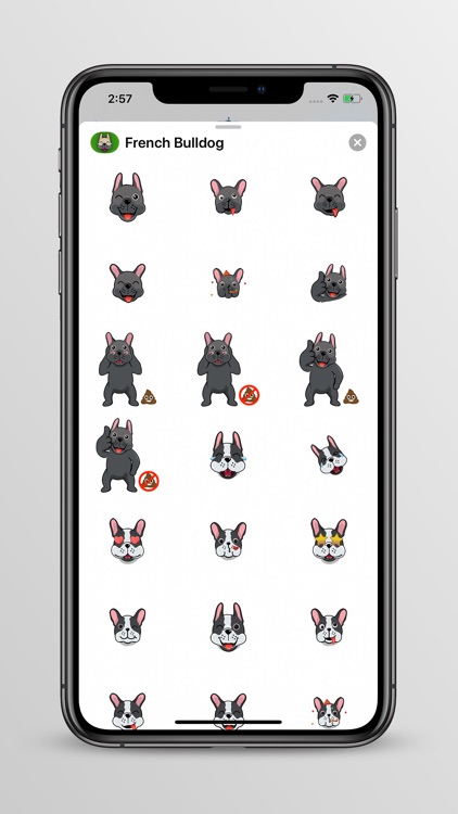 French Bulldog Emoji screenshot-3